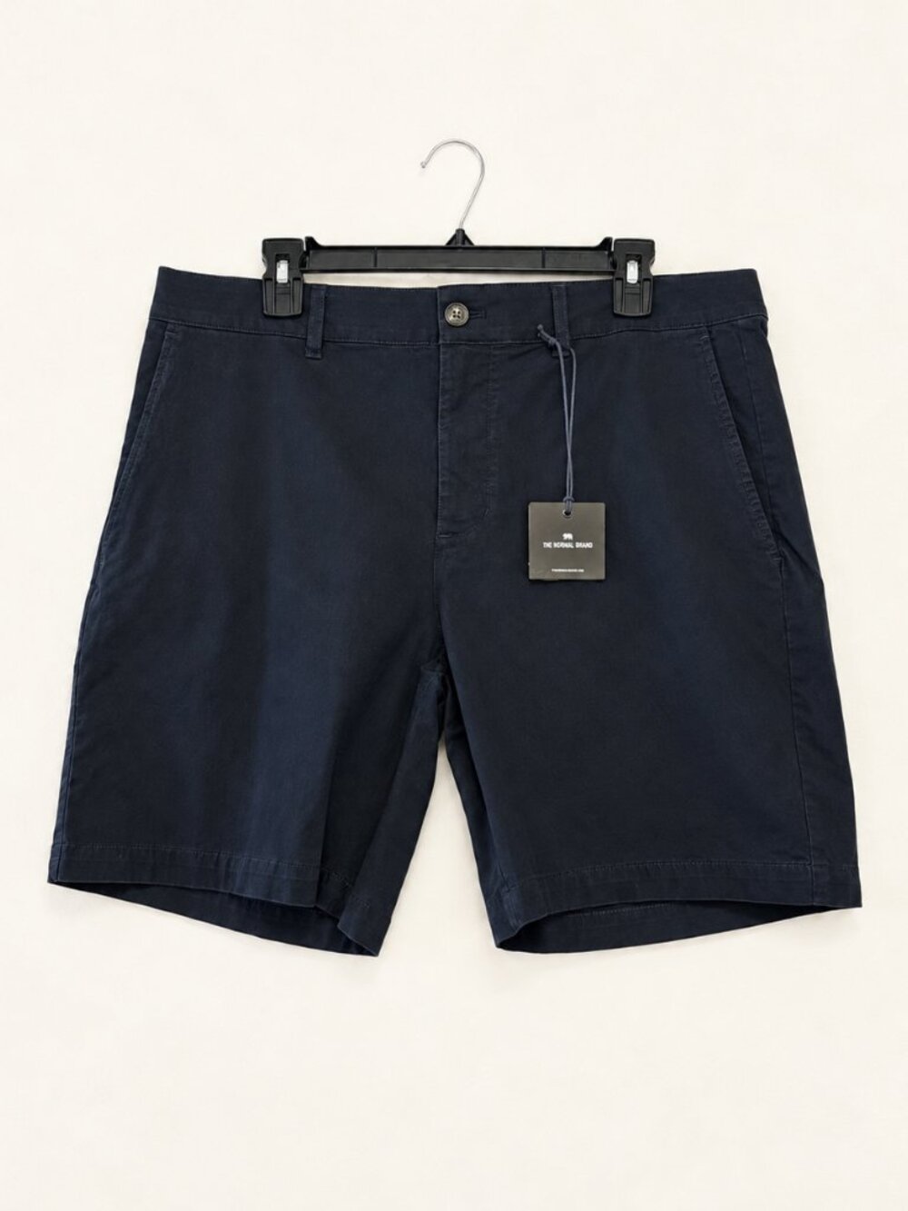 The Normal Brand Navy Blue Chino Shorts Men's Size 32 Casual NEW